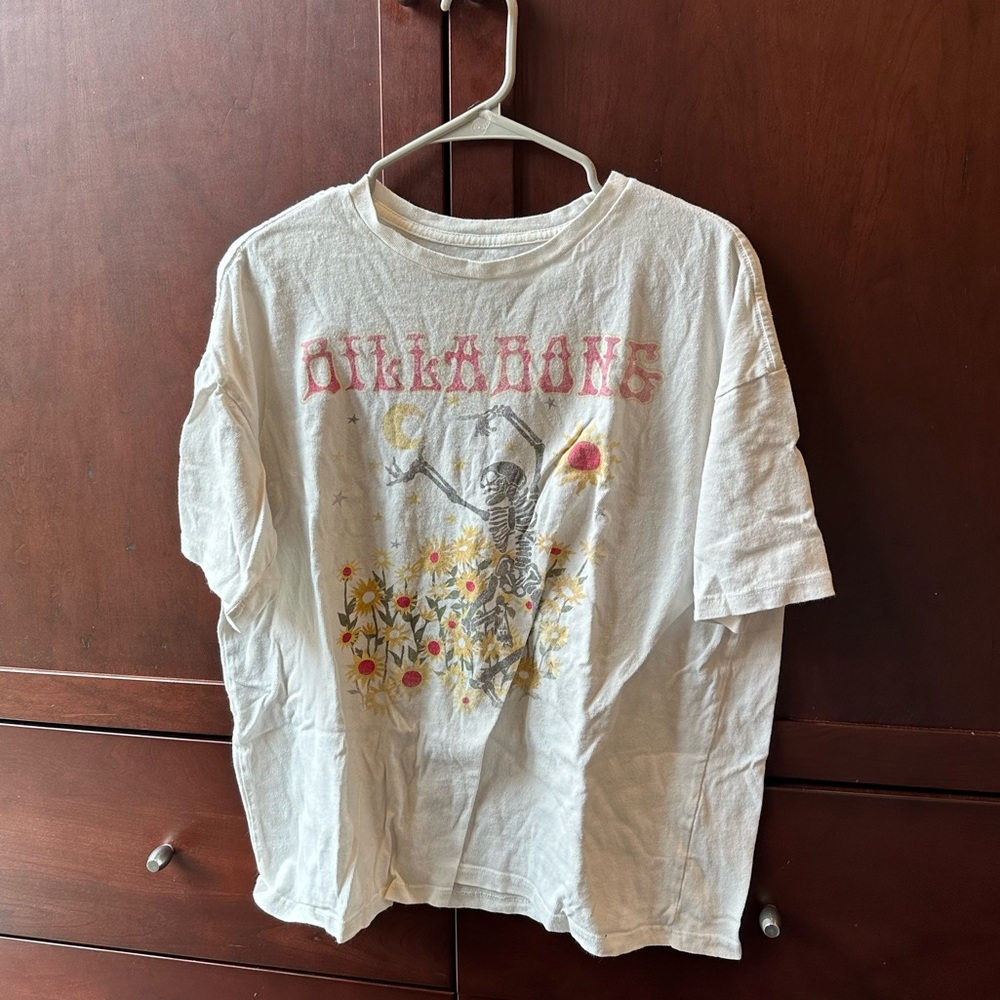 Billabong Cream Graphic Tee